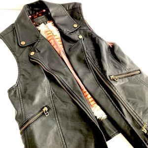 SANCTUARY Vegan Leather Vest